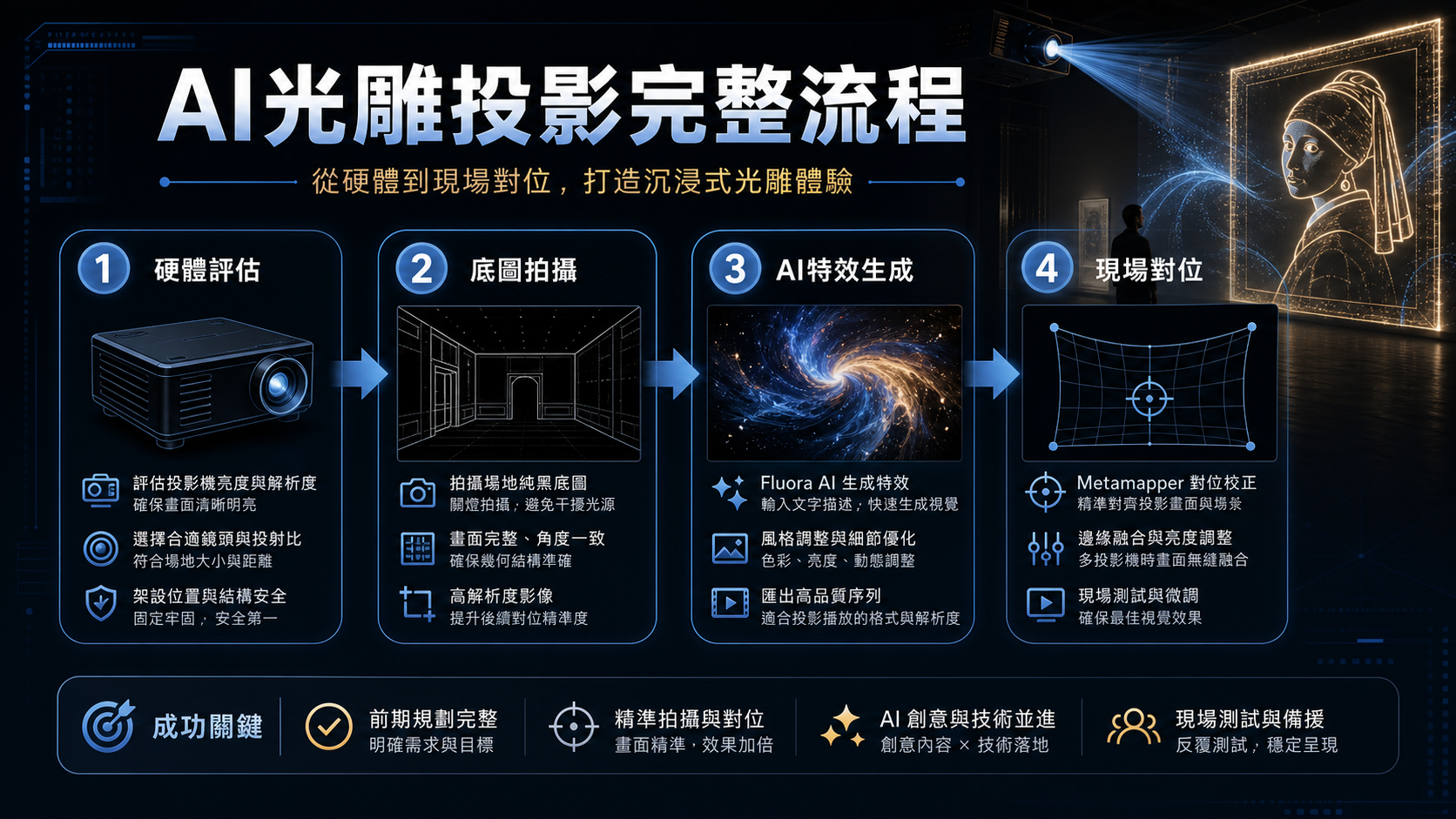 AI 光雕投影線上教學總覽